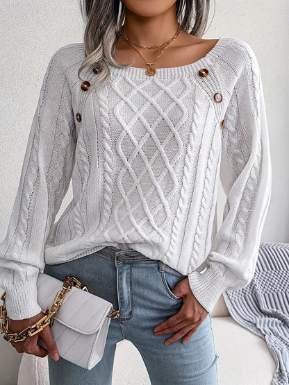 Harlow | Cable Knit Sweater