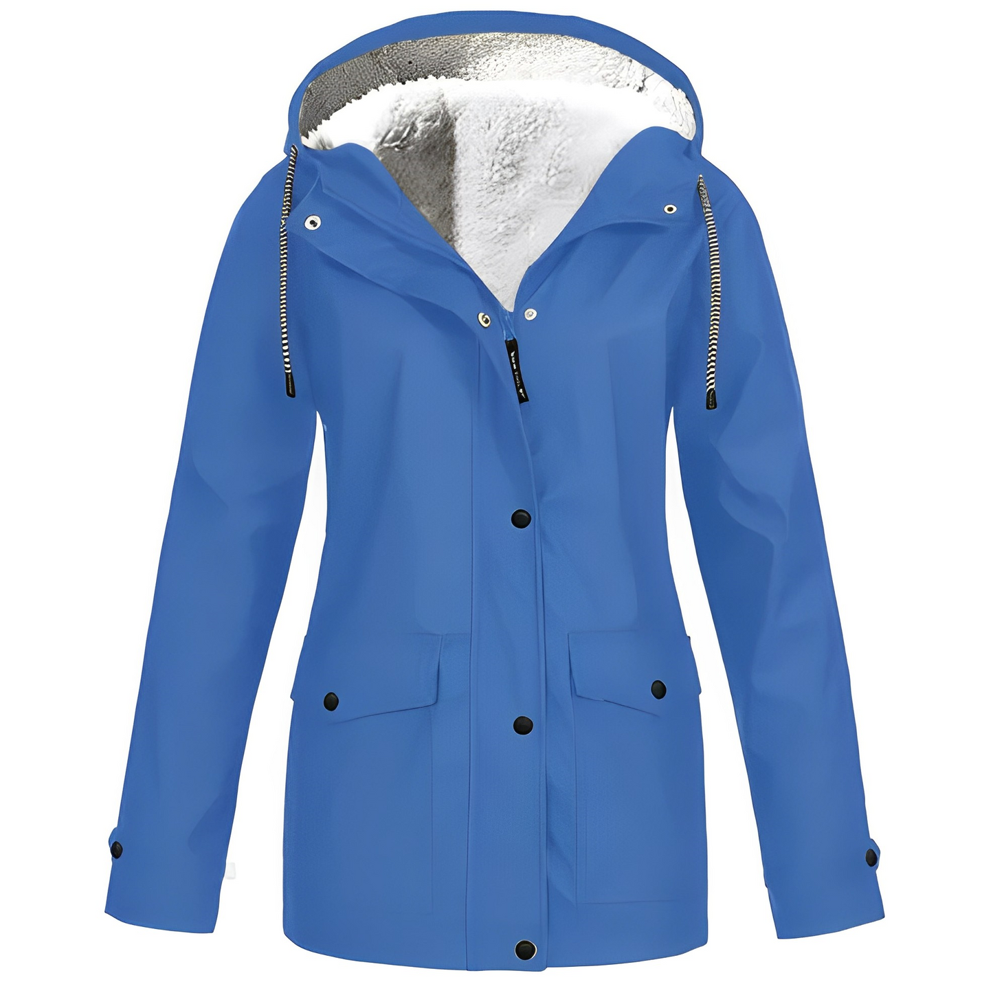 Elsa | Stylish & Warm Fleece-lined Rain Coat