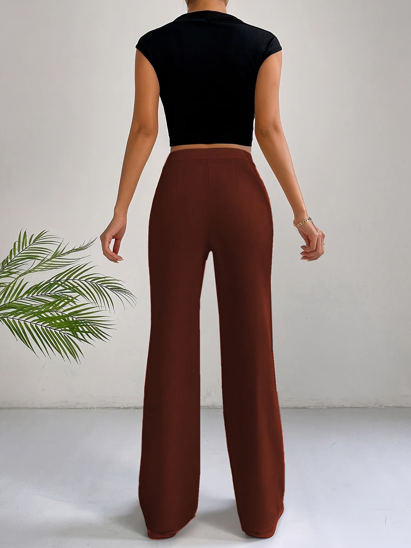 Emma | Trendy High-Waist Pants