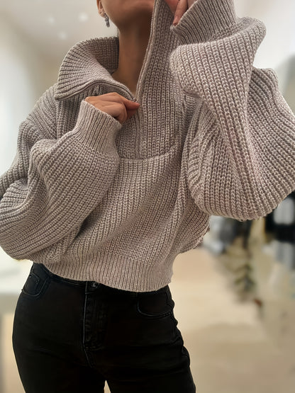 Maeve & Co™ - Lantern Sleeve Knit Pullover