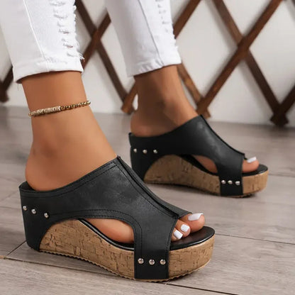 ERIN | LEATHER SUMMER SANDALS