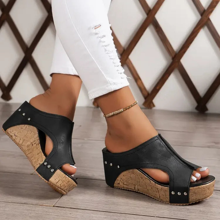 ERIN | LEATHER SUMMER SANDALS