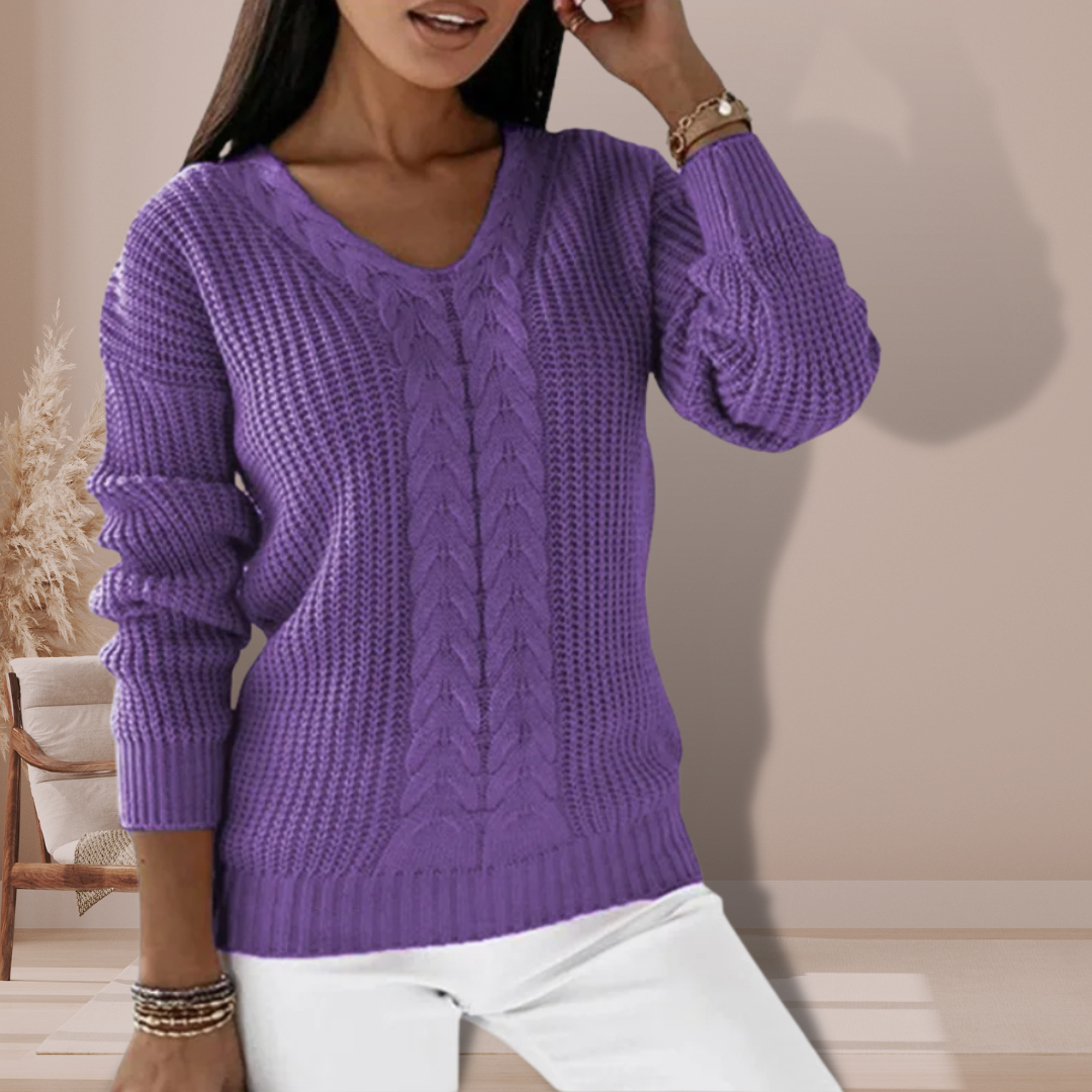 Oriana | Scandinavian Knitted Sweater