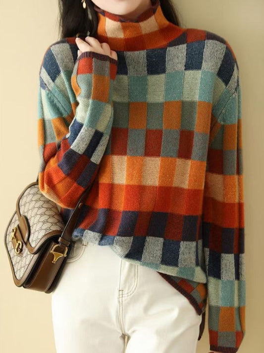 AGATHA | COLOURFUL SCANDINAVIAN CASHMERE SWEATER