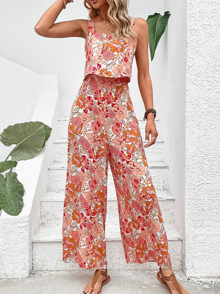 SARAH™ | Elegant Stylish 2-Piece Jump Suit