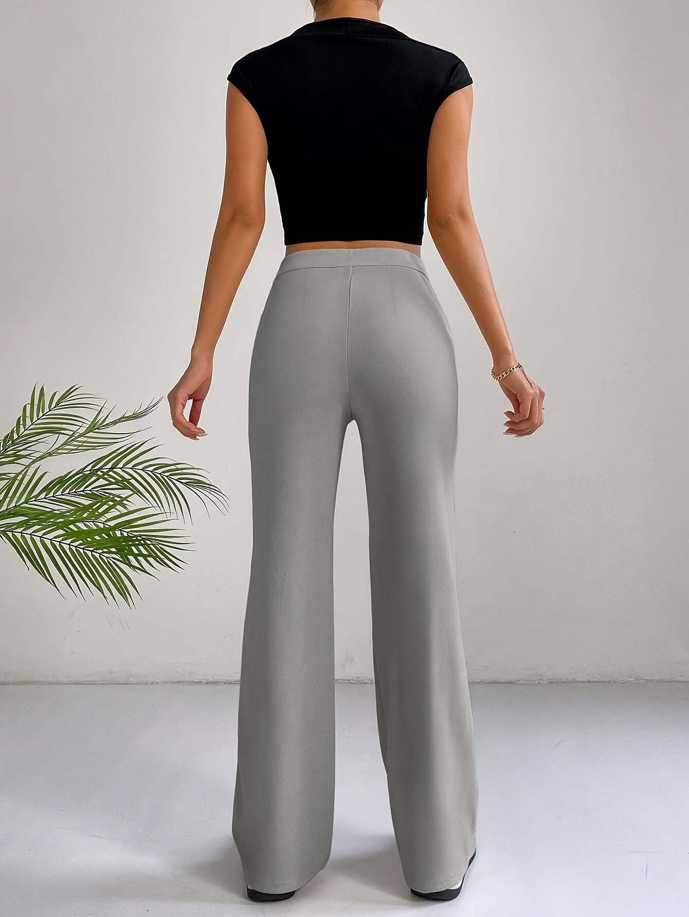 Emma | Trendy High-Waist Pants