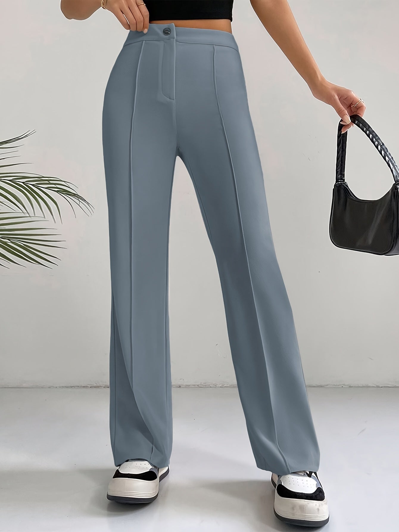 Emma | Trendy High-Waist Pants