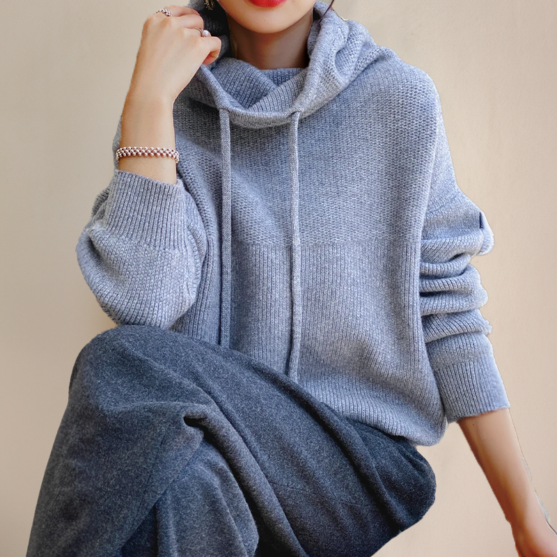 GRACE | Chic Cashmere Hoodie