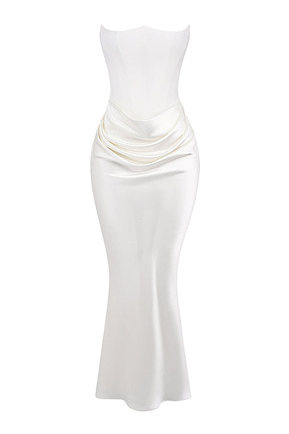 ROSALIND MAXI DRESS - IVORY