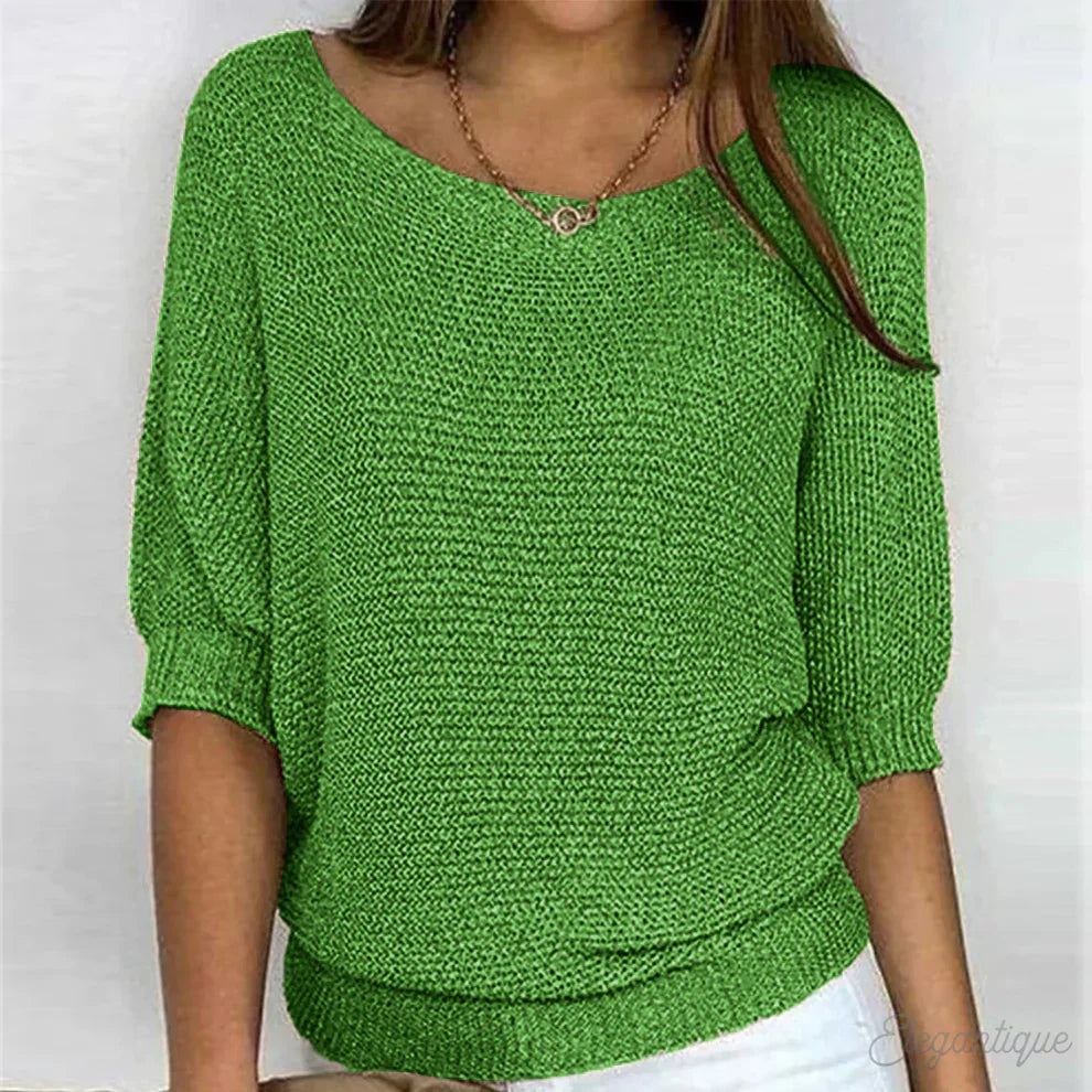 Isabella | Elegant Knitted Sweater