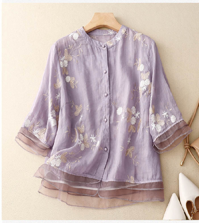 Ulu - Embroidered Blouse