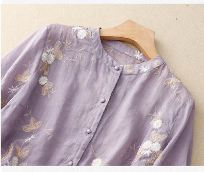 Ulu - Embroidered Blouse